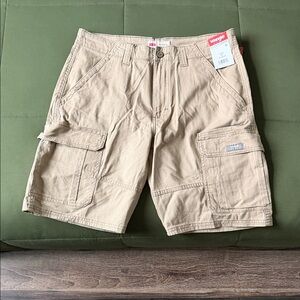 Wrangler Men's Khaki Cargo Shorts